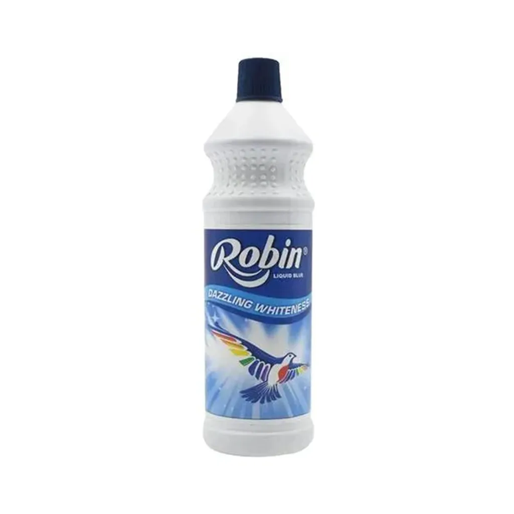 Robin Dazzling Whiteness Liquid Blue After Wash