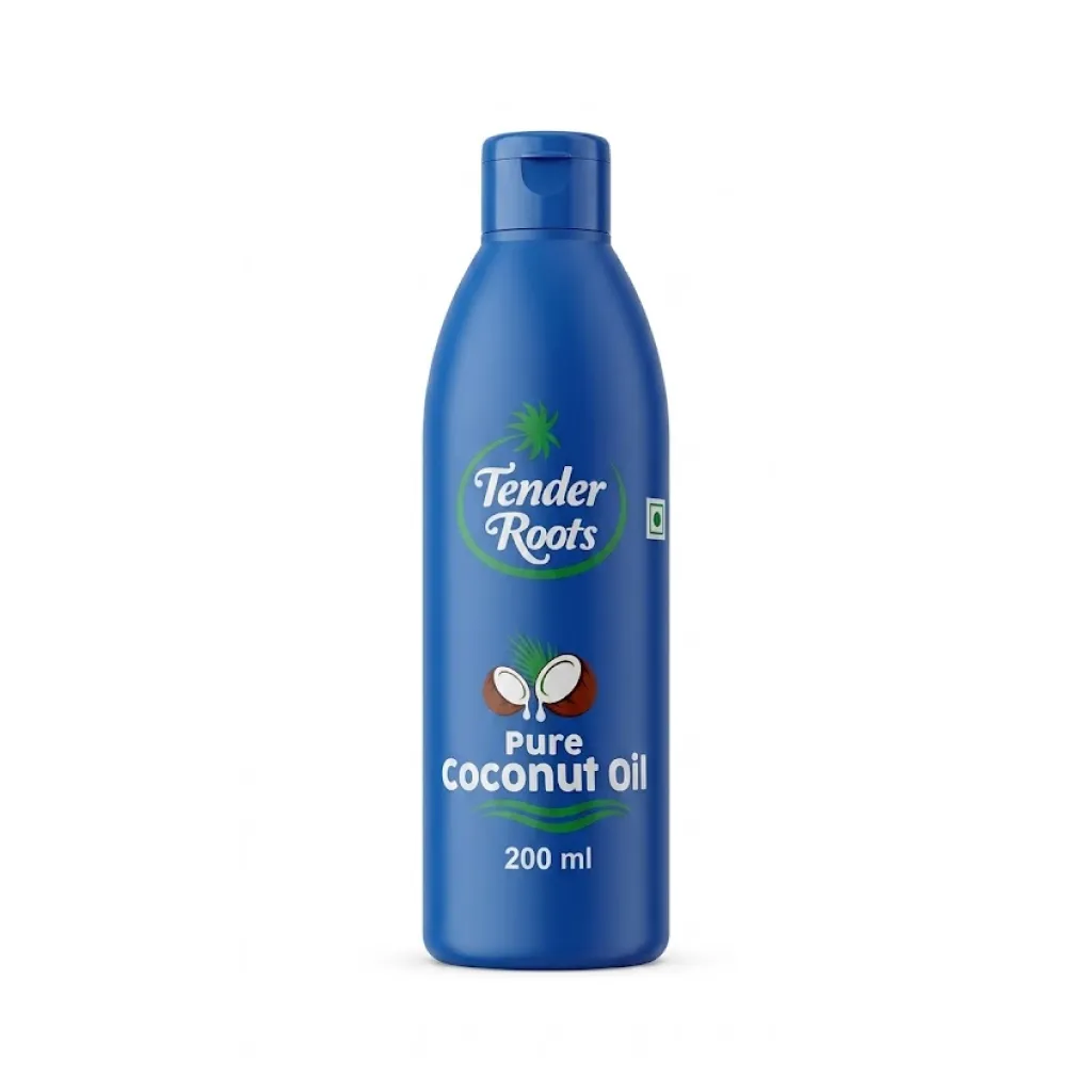 Tender Roots Pure Coconut Oil Bottle