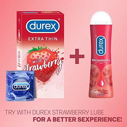 Durex Wild Strawberry Condoms 7
