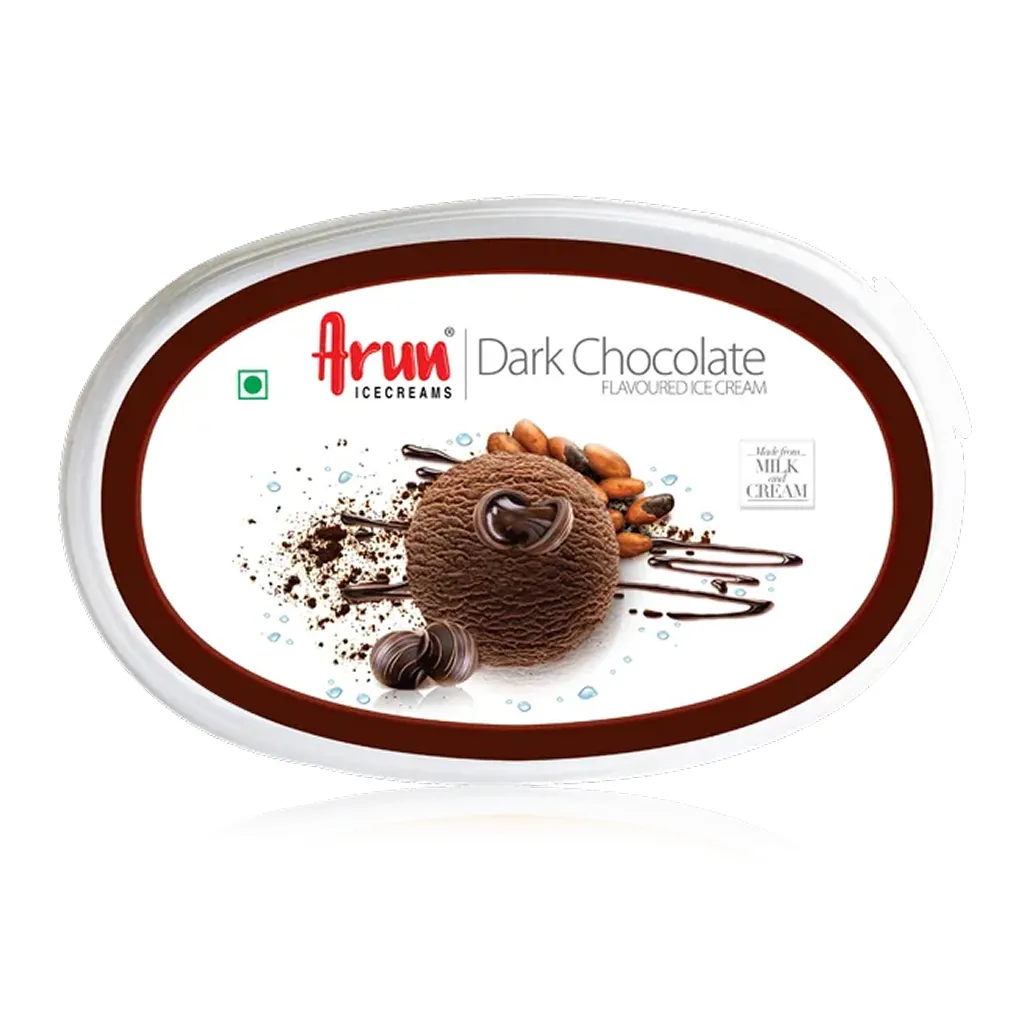 Arun Ice Cream Dark Chocolate Flavoured 1 Ltr