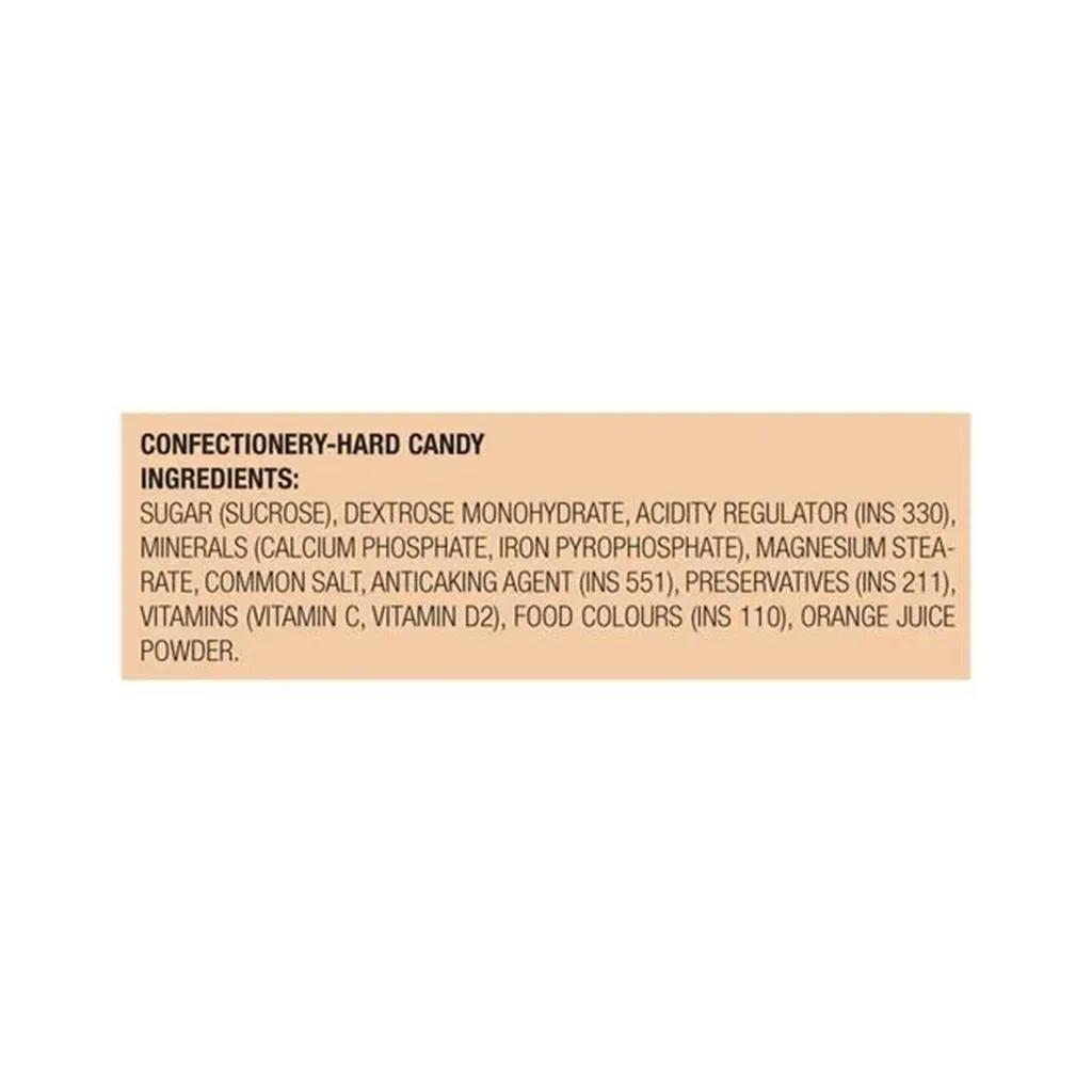 Glucovita Orange Flavour Bolts 2