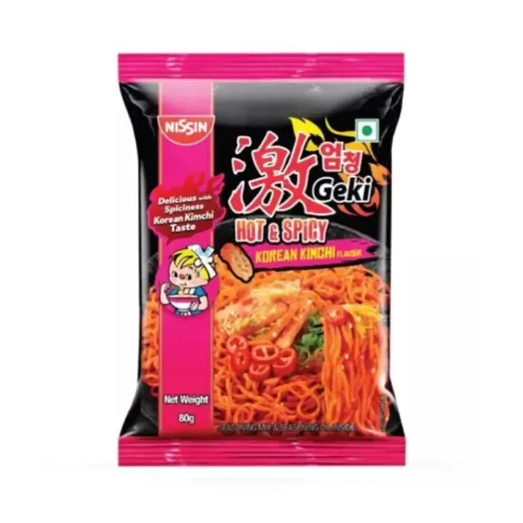 Nissin Hot & Spicy Korean Kimchi Noodles