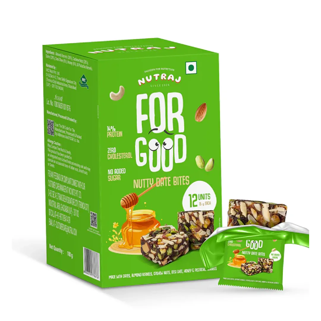 Nutraj for Good Nutty Date Bites - 180 g