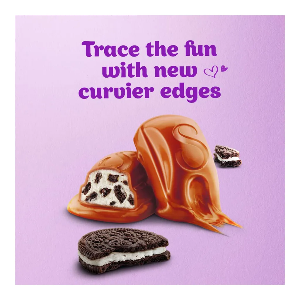 Cadbury Dairy Milk Silk Oreo Chocolate Bar 4