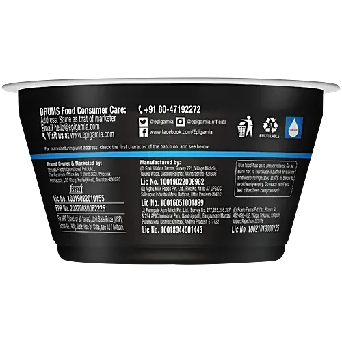 Epigamia Turbo Natural Greek Yoghurt 8