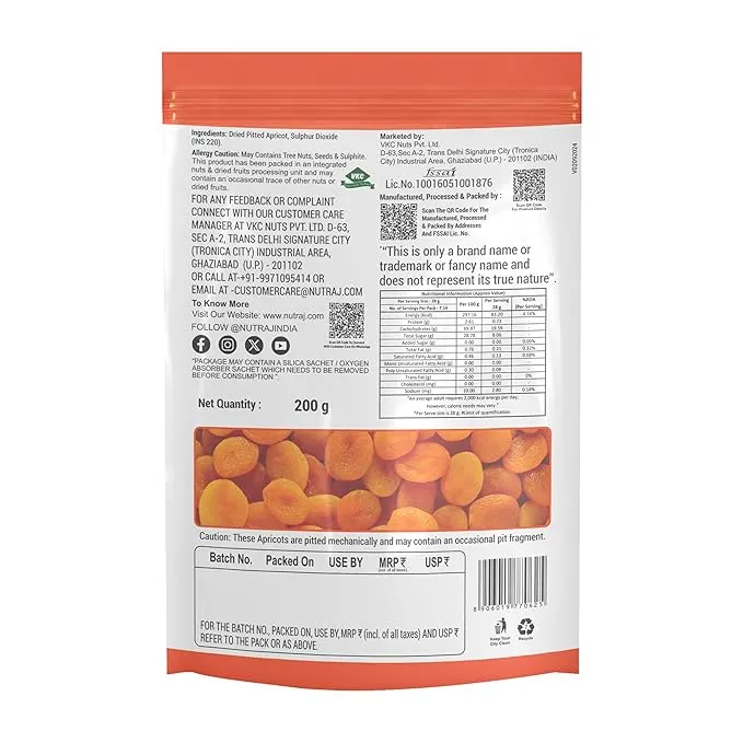 Nutraj Dried Apricots 1