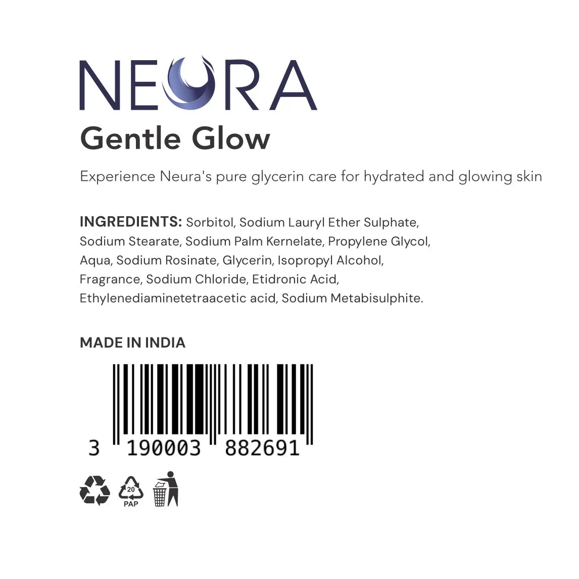 Neura Gentle Glow Glycerin Soap 2