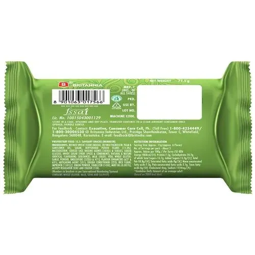 Britannia 50-50 Potazos Mint Magic Spicy Flavoured Crisps 1