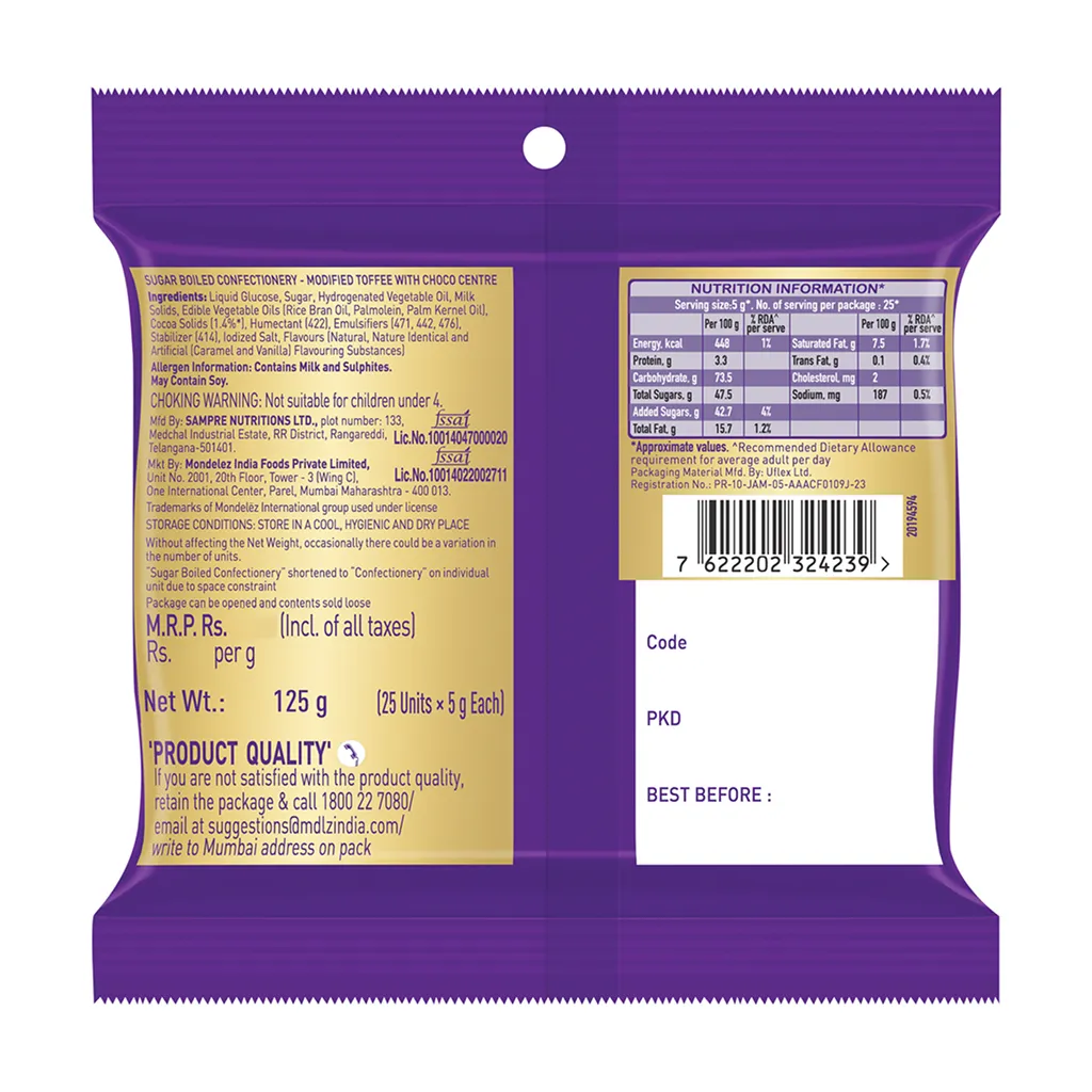 Cadbury Chocolairs Gold Home Pack 1