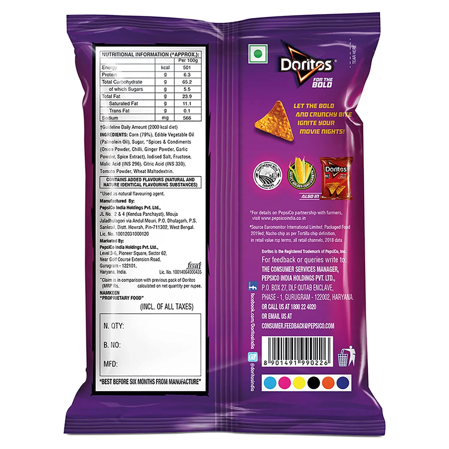 Doritos Sweet Chilli Flavour Nachos 1