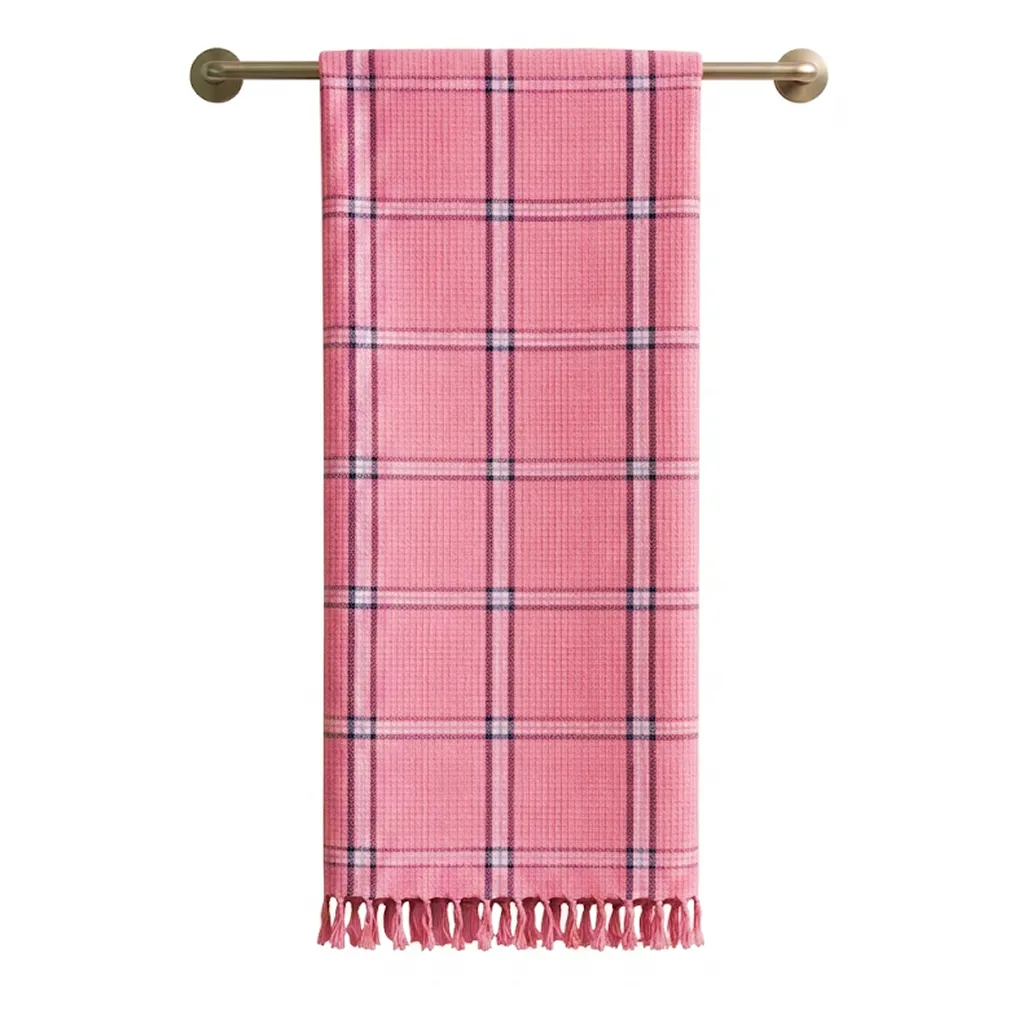 South Cotton Bath Towel - Pink