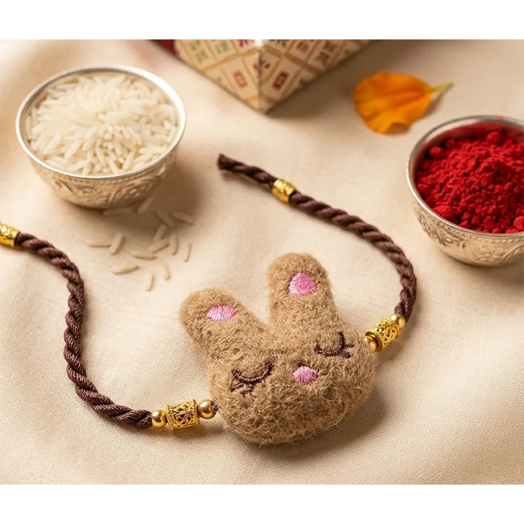 Teddy Rakhi Assorted 1pc 3