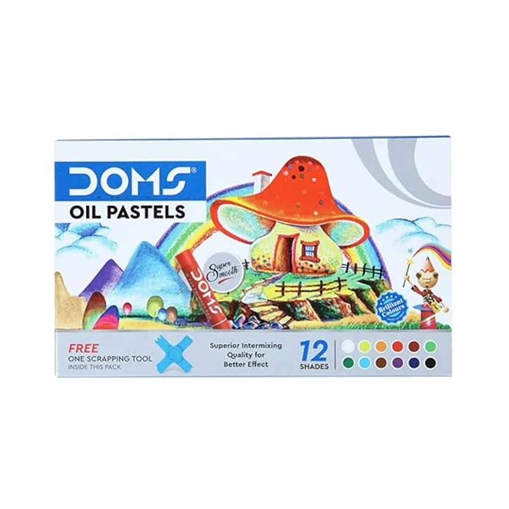 Doms Oil Pastels - 12 Shades