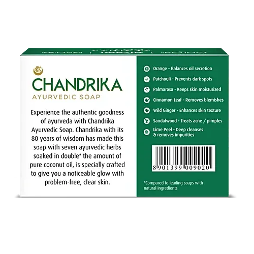 Chandrika Ayurvedic Soap 1