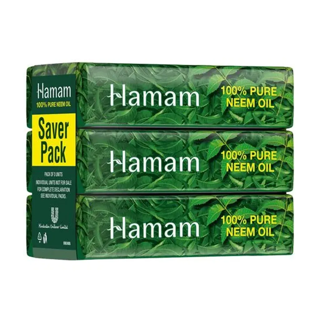 Hamam 100% Pure Neem Oil Soap - 150 g