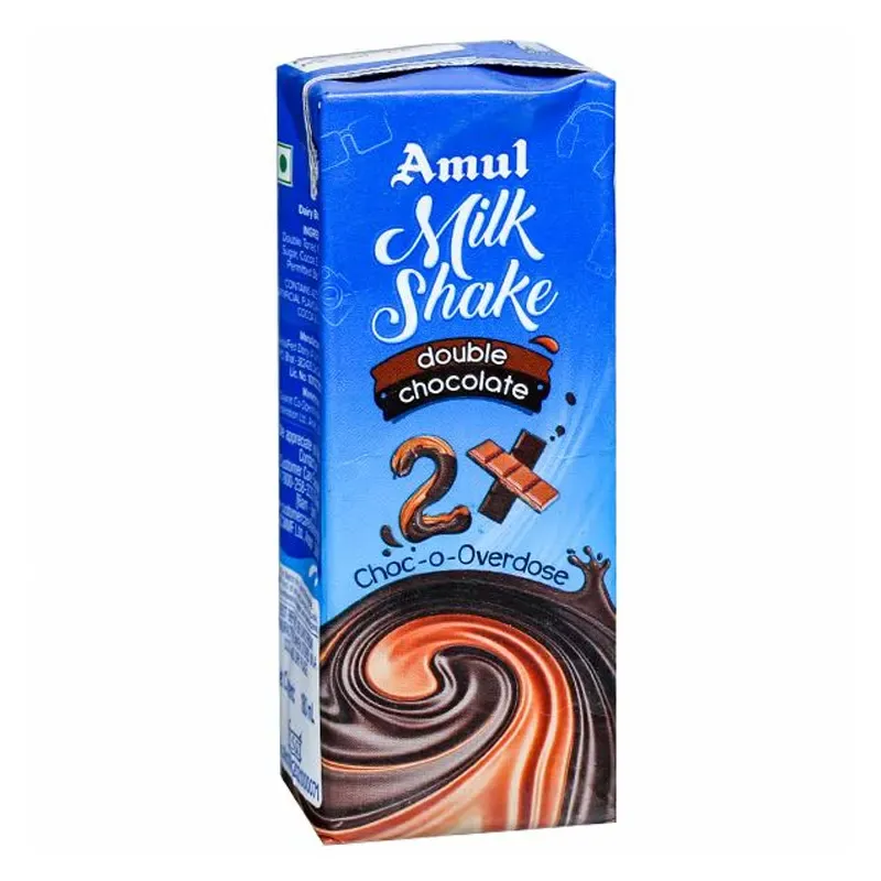 Amul Milkshake Double Chocolate 180 Ml