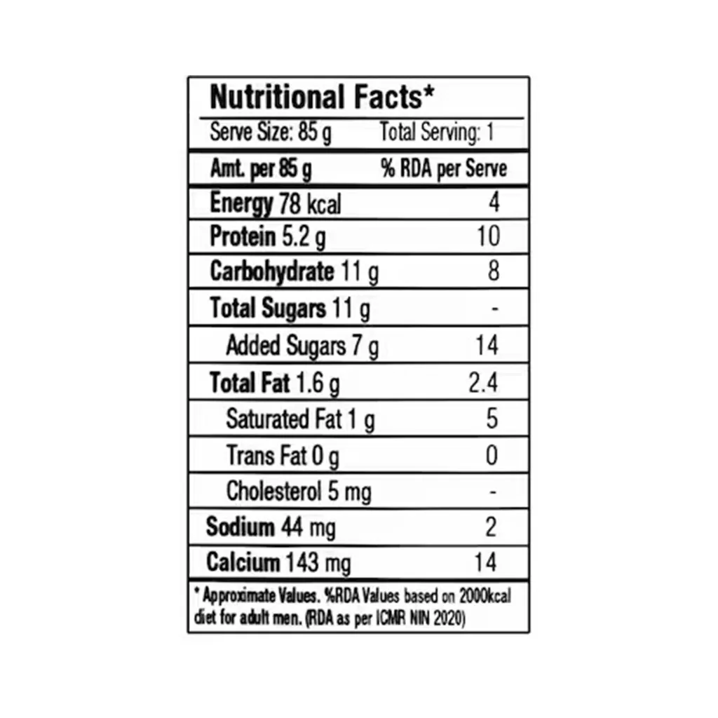 Epigamia Blueberry Greek Yogurt 3