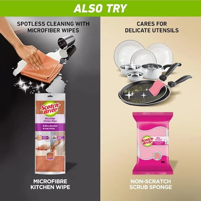 Scotch-Brite Power Scrub For Tough Kitchen Surfaces 4