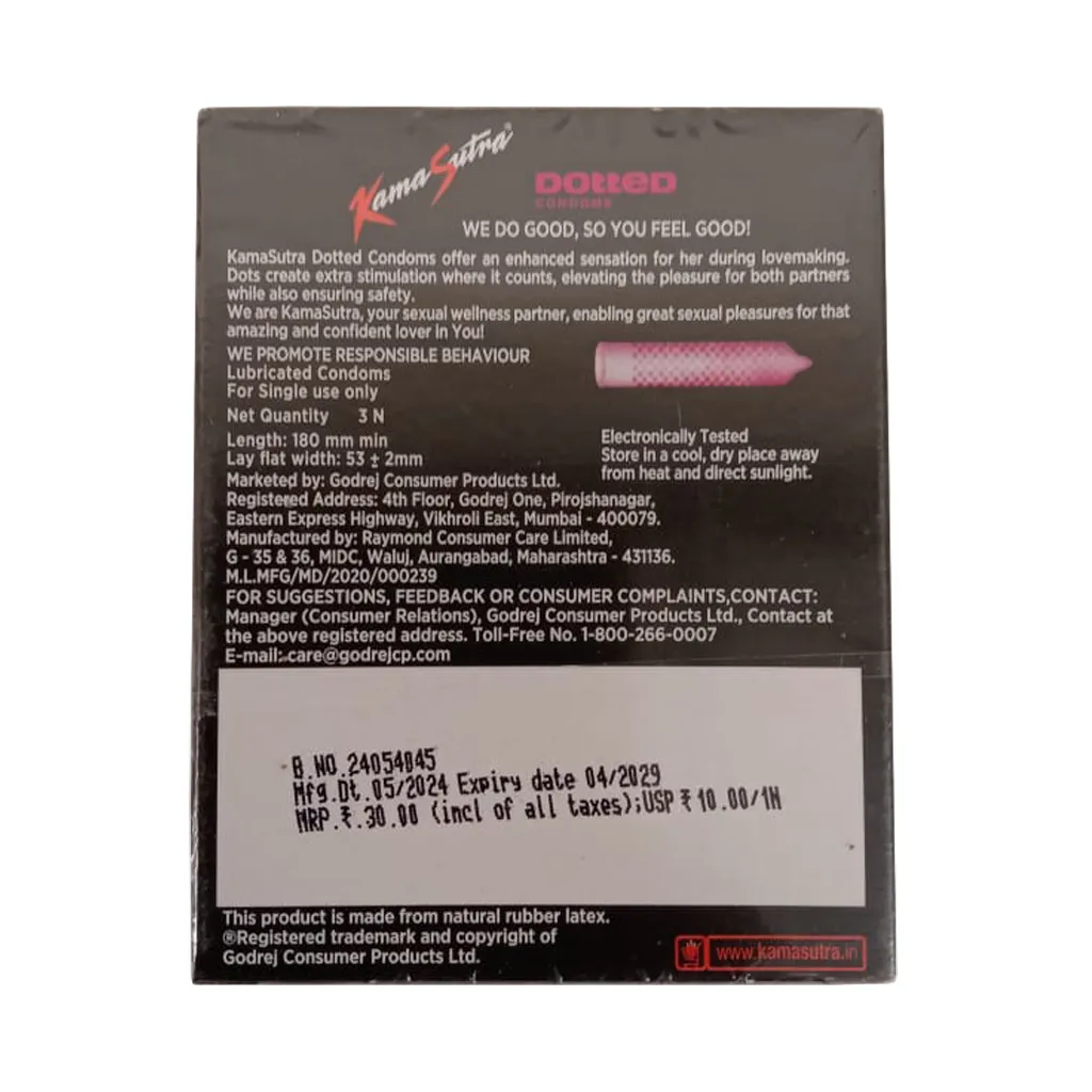 Kama Sutra Dotted Condoms 1