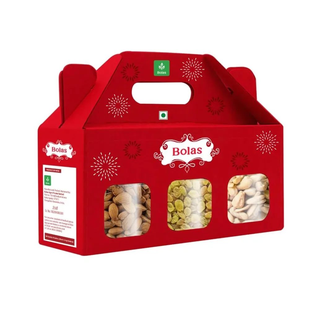 Bolas 3 in 1 Dryfruits Gift Box