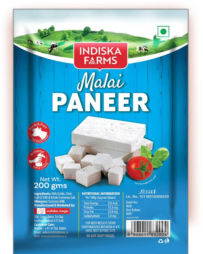 Indiska Farms Malai Paneer