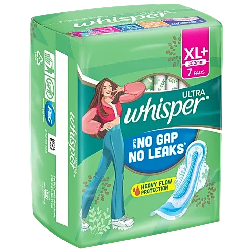 Whisper Ultra Clean Xl+ Sanitary Pads 3