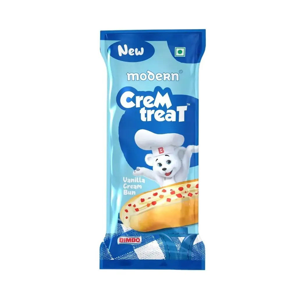 Modern Vanilla Cream Bun