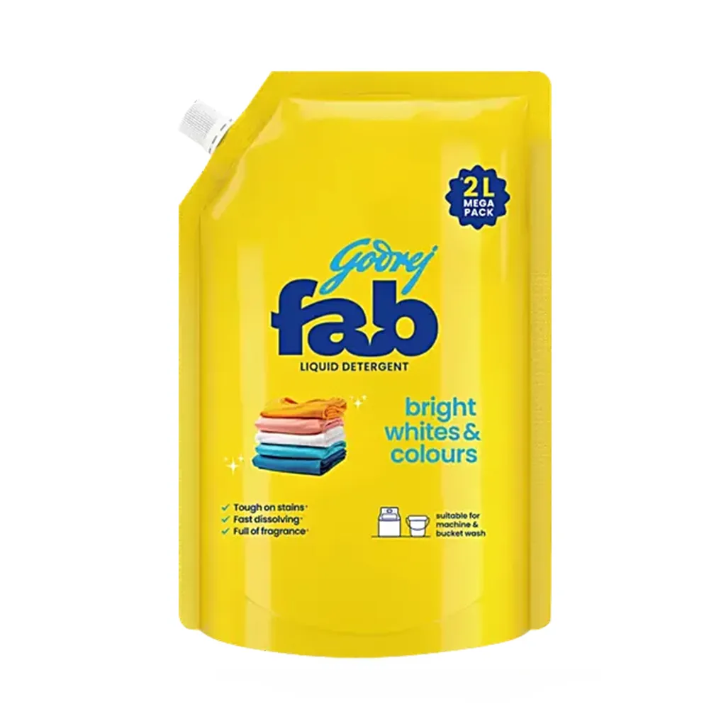 Fab Liquid Detergent for Machine & Hand Wash 2kg Pouch