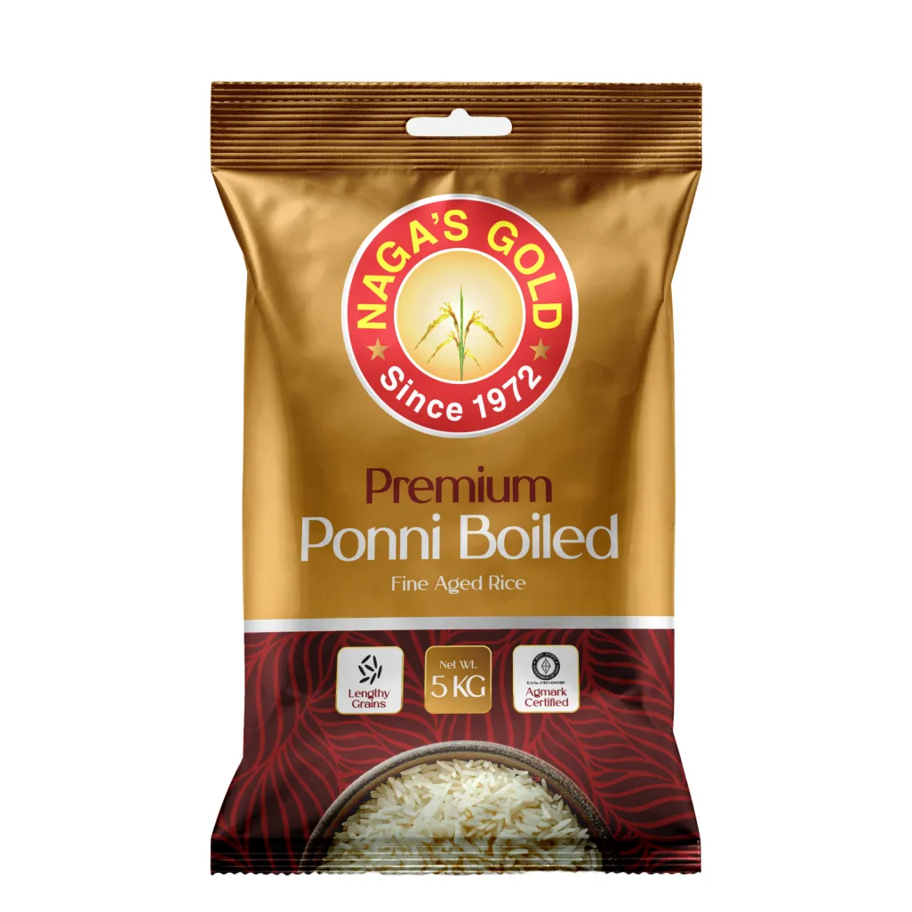 Naga's Gold Premium Ponni Boiled Rice