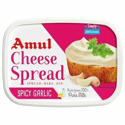 Amul Spicy Garlic Cheese Spread 2