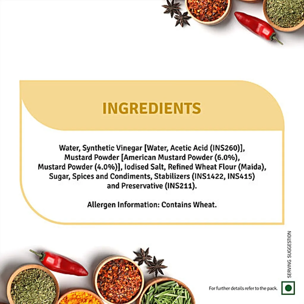 Veeba American Mustard Sauce 2
