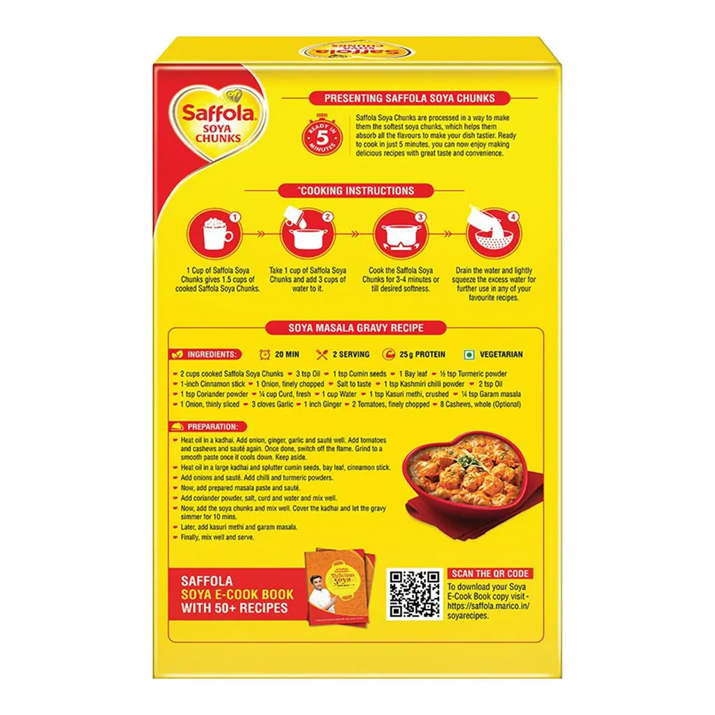 Saffola Mealmaker Soya Chunks 1