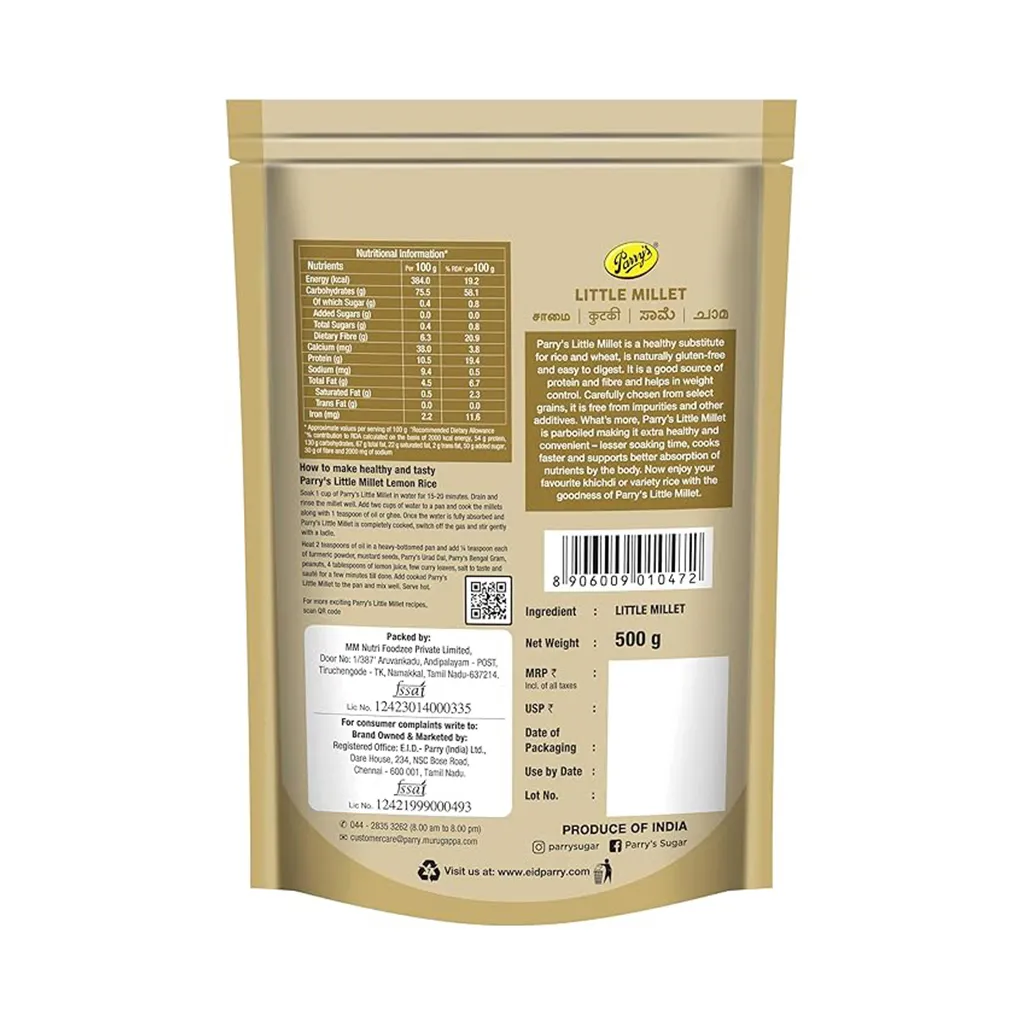 Parry's Little Millet 1