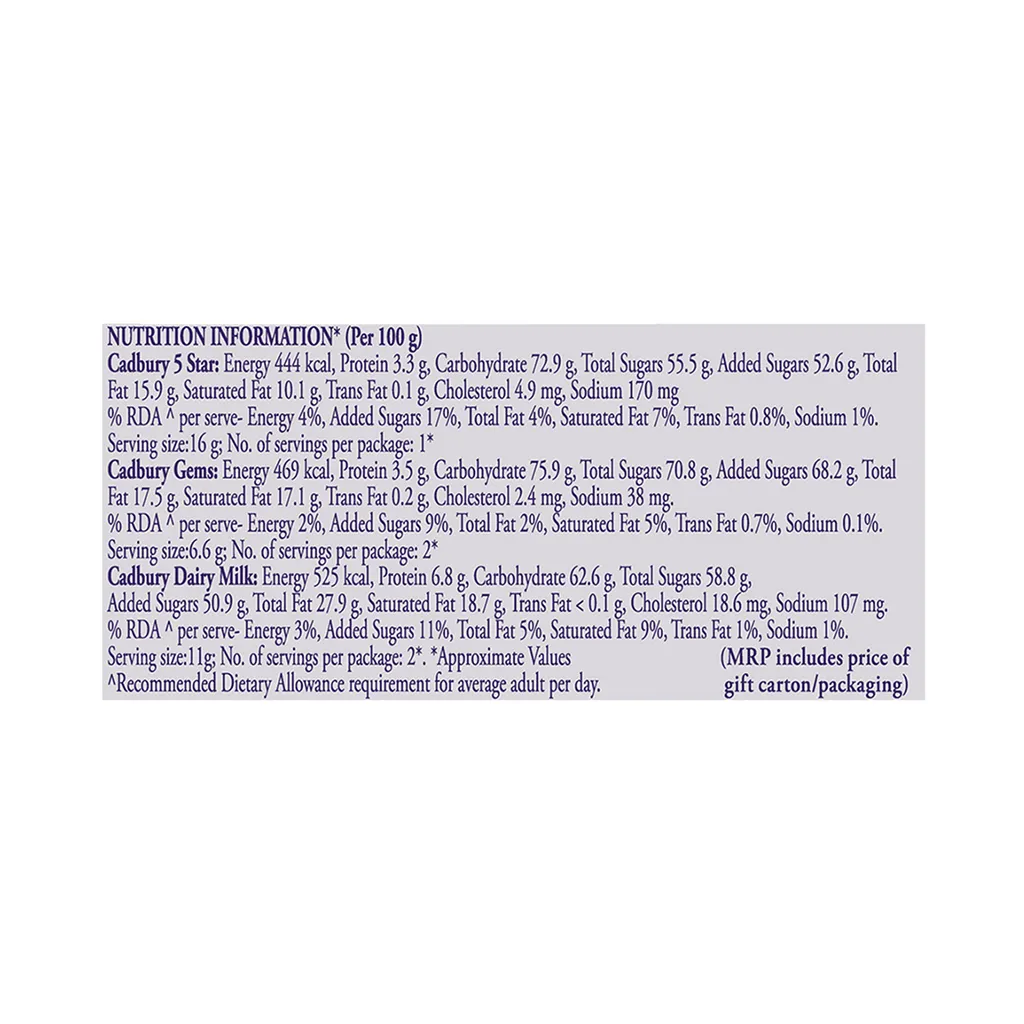 Cadbury Celebrations - Assorted Gift Pack 3