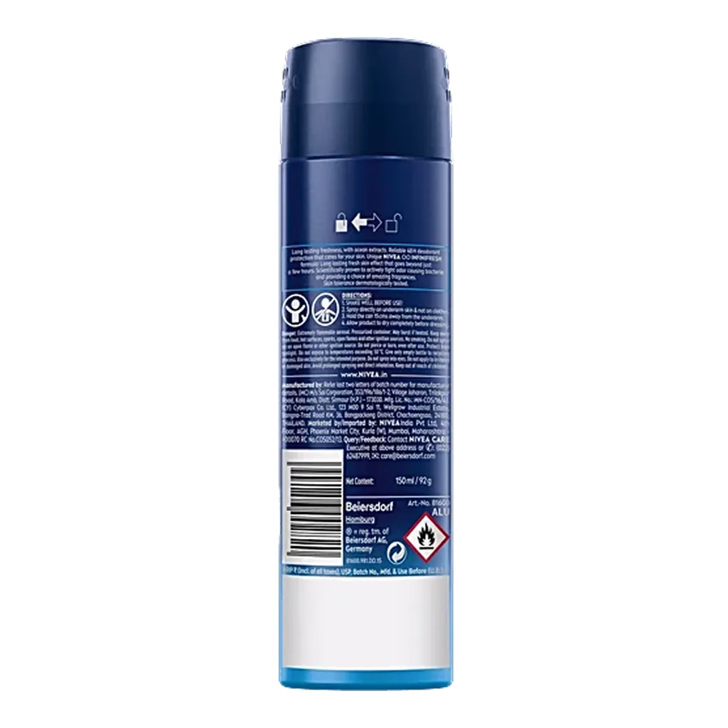 Nivea Men Fresh Blue Deodorant 1