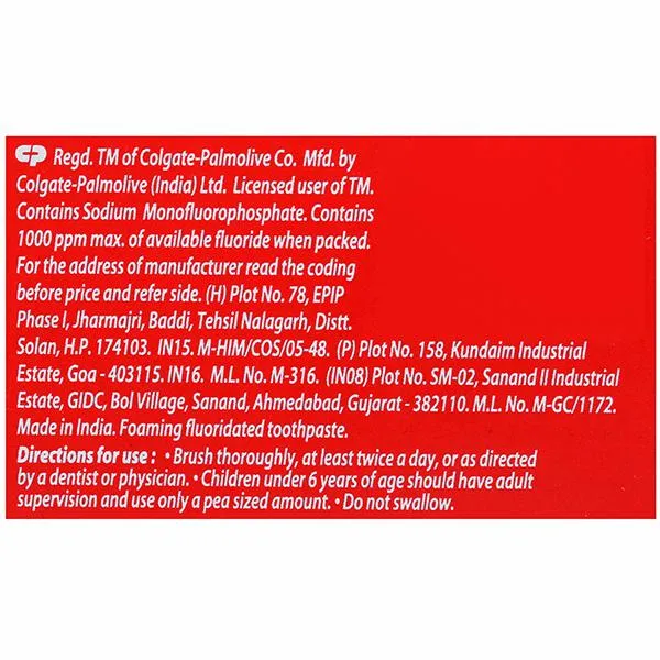 Colgate Strong Teeth Toothpaste 2