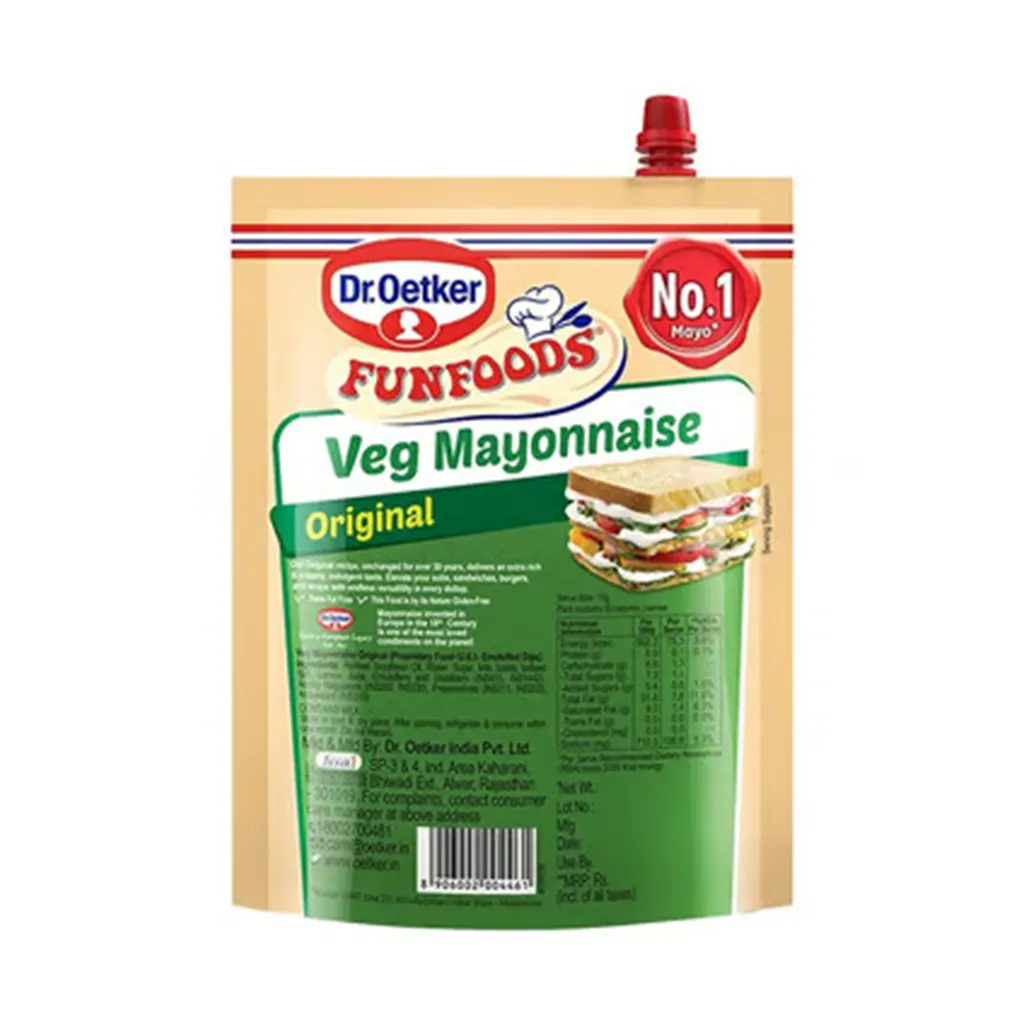 Funfoods Original Veg Mayonnaise 1
