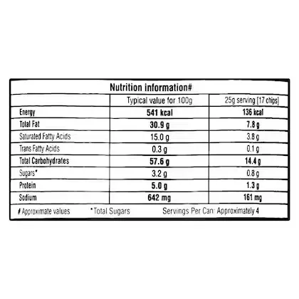 Pringles Sour Cream & Onion Flavoured Potato Chips 3