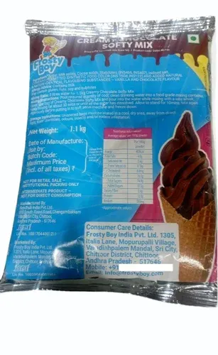 Frosty Boy Dried Softy Ice Cream Mix Nutty Choco