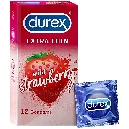 Durex Wild Strawberry Condoms