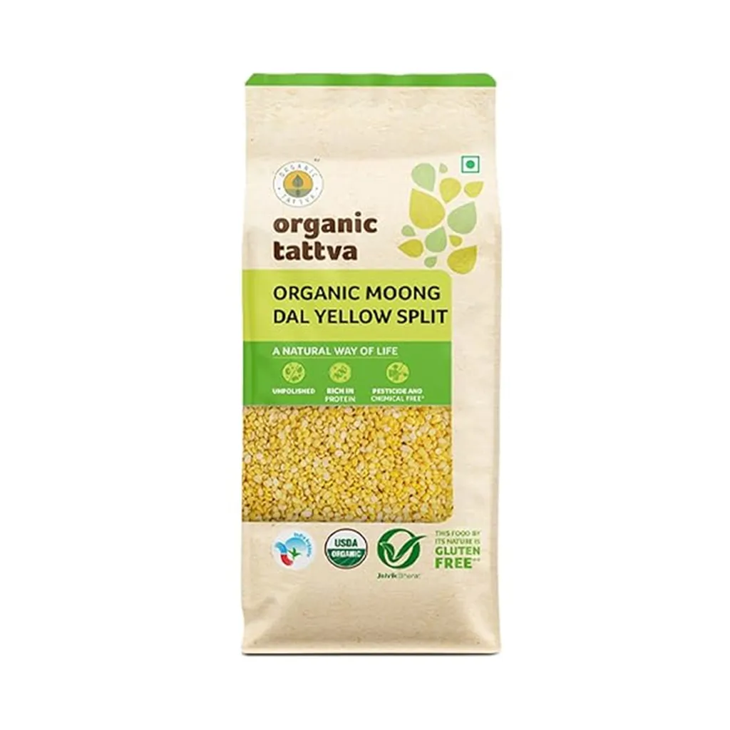 Organic Tattva Yellow Split Moong Dal