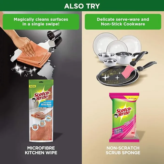 Scotch-Brite Power Scrub For Tough Kitchen Surfaces 5