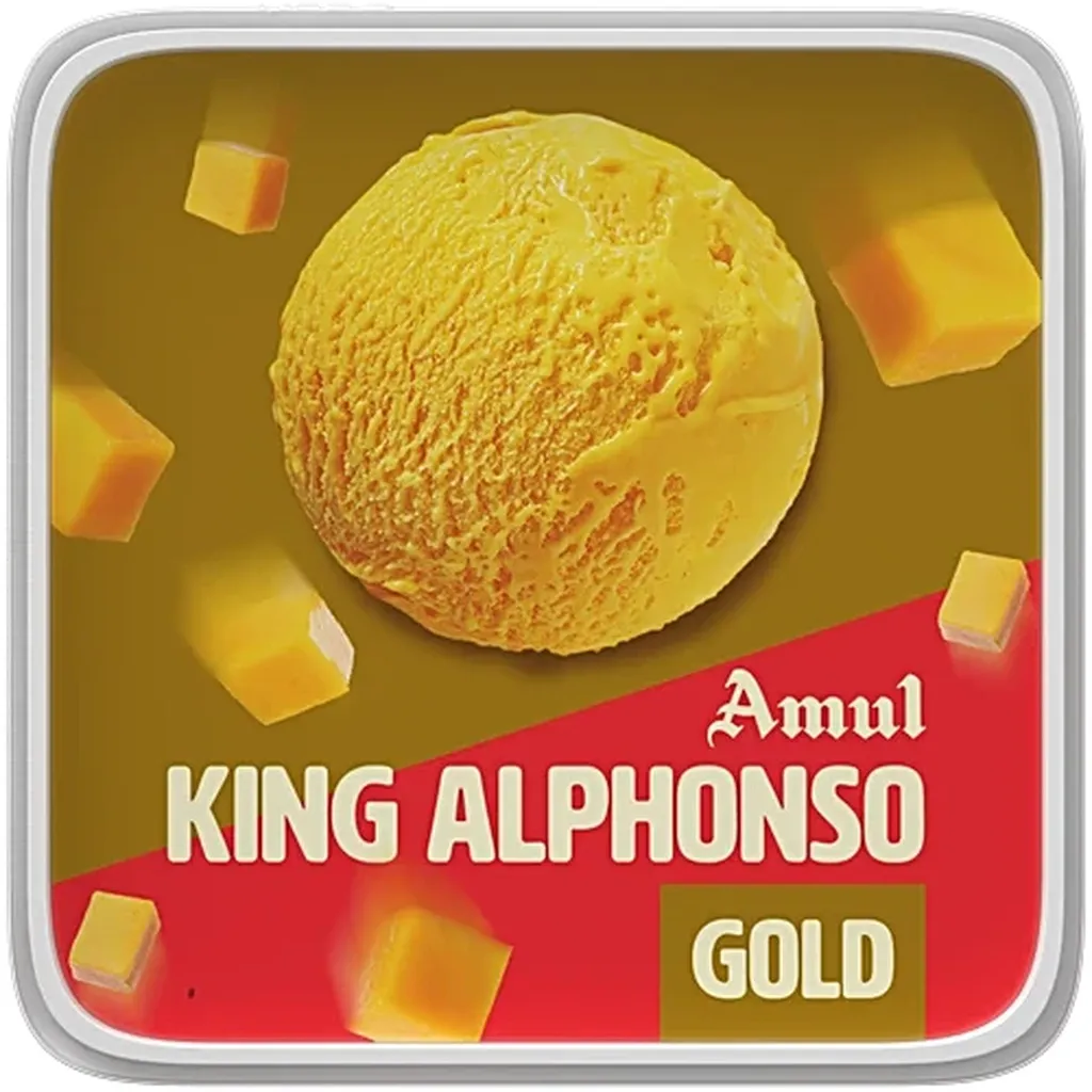 Amul King Alphonsa Gold Tub 1Lit 1