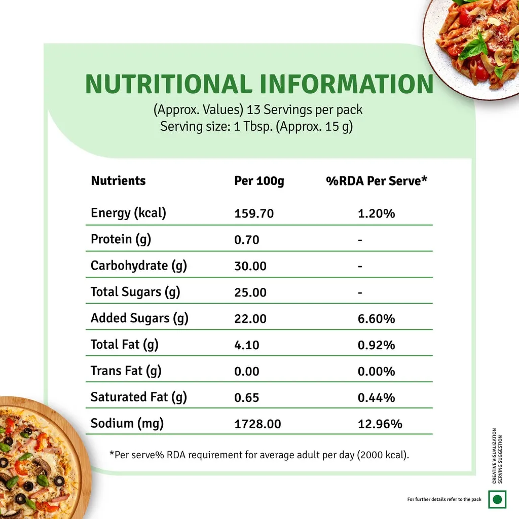 Veeba Smart Pasta Pizza Sauce 5