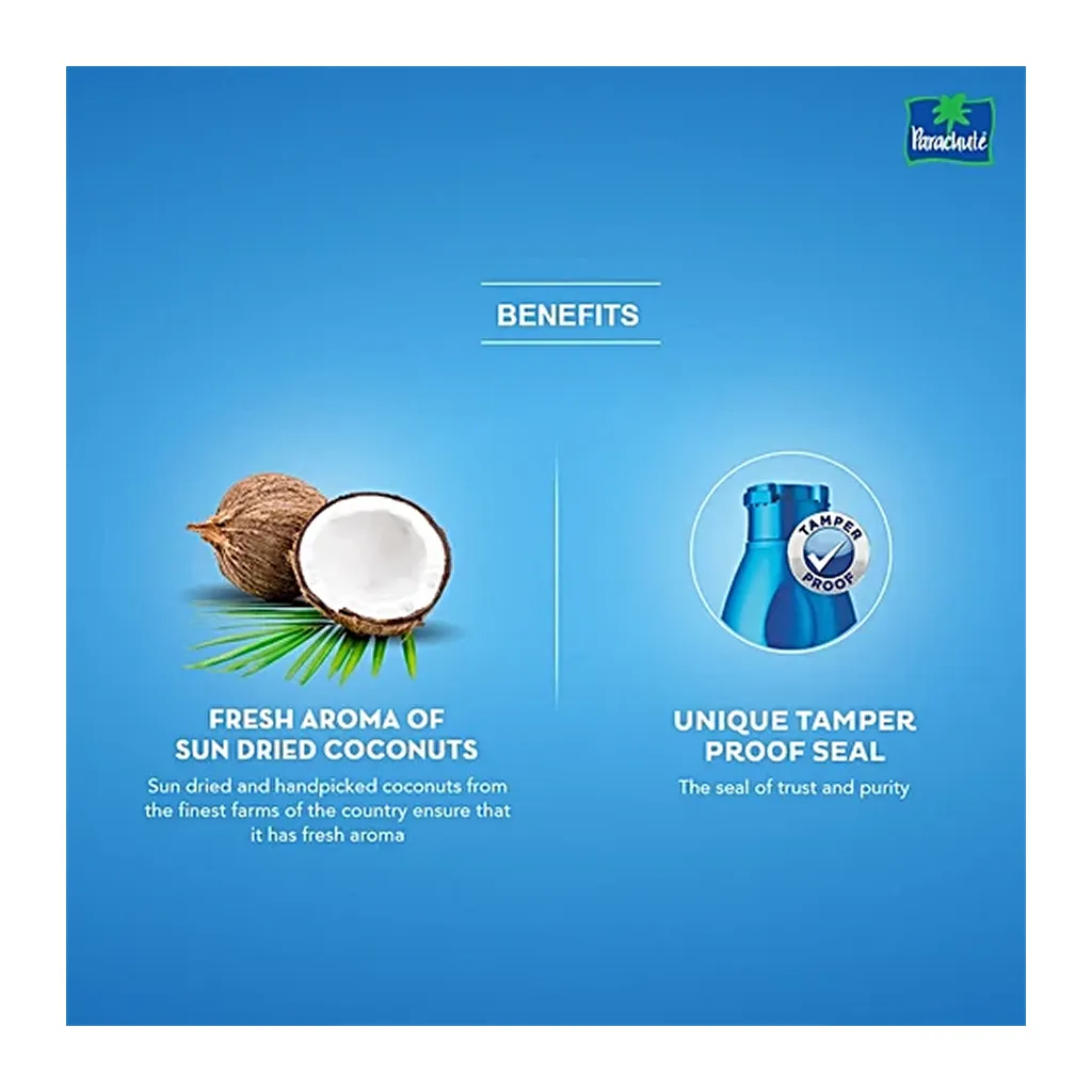 Parachute Coconut Hair Oil 4