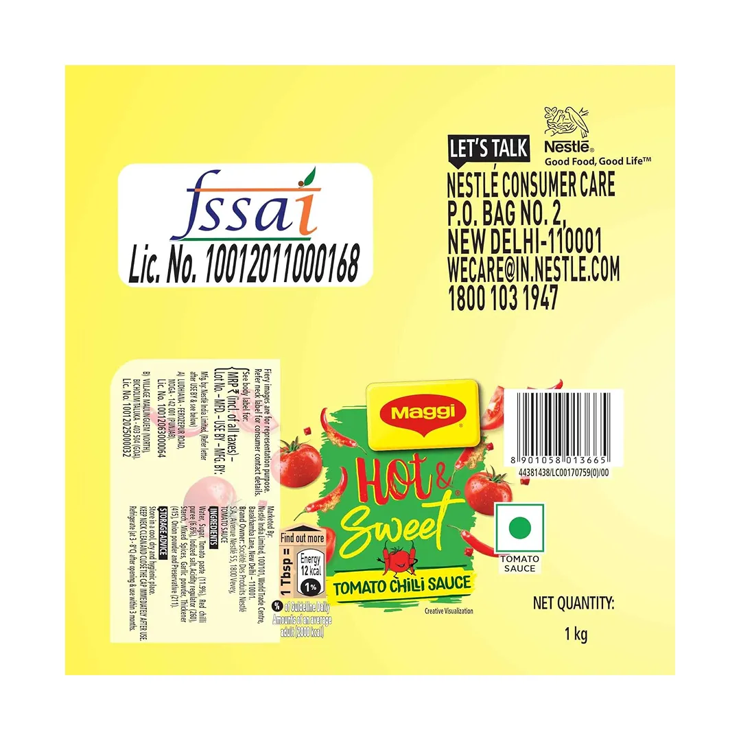 Maggi Hot & Sweet Tomato Chilli Sauce 8