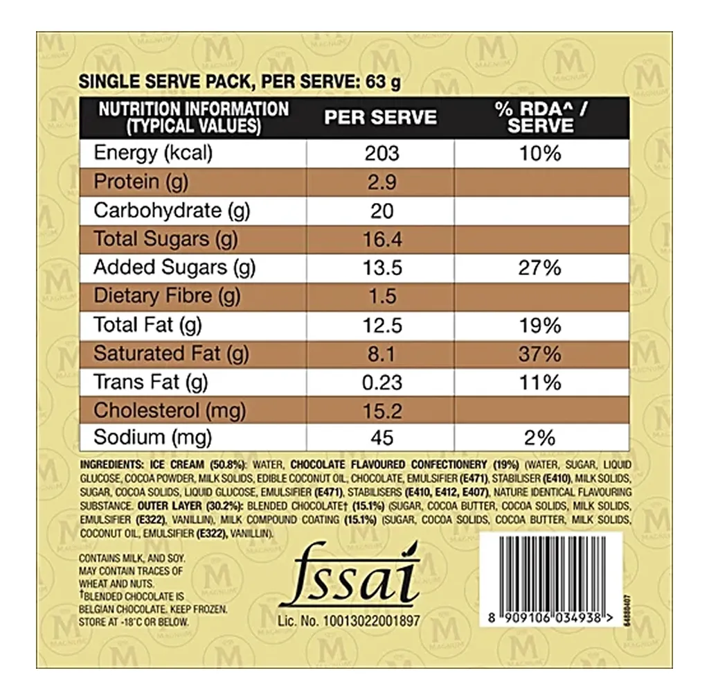 Kwality Walls Magnum Chocolate Truffle Ice Cream 4