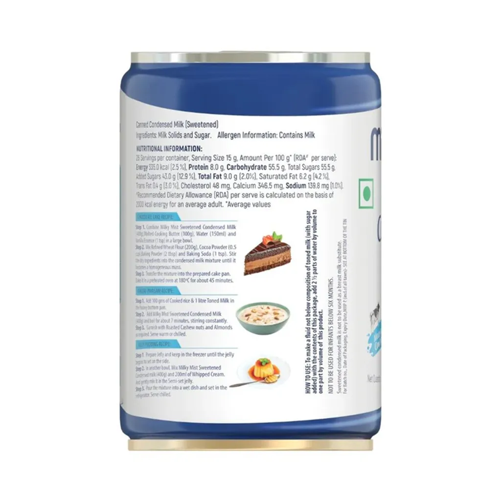 Milky Mist Sweetened Condensed Milk 1
