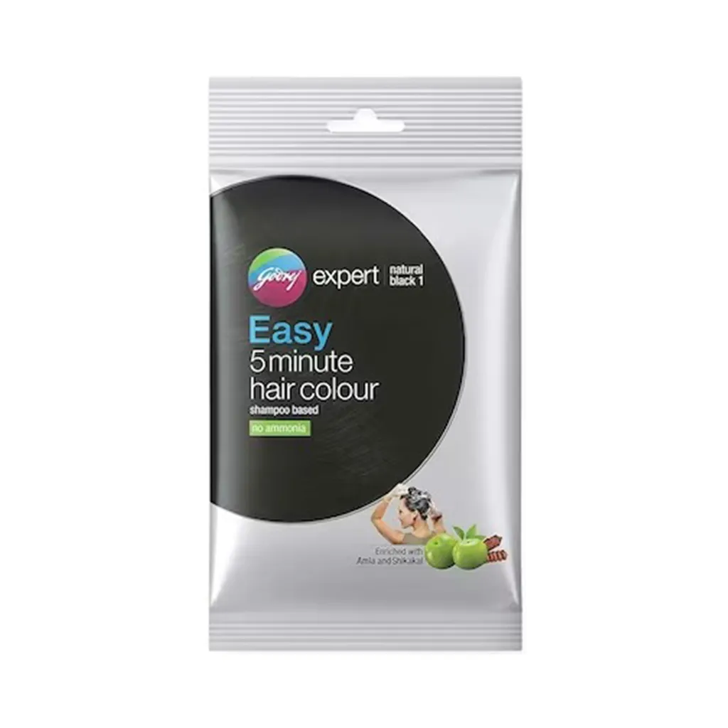 Godrej Expert Easy 5 Min Shampoo Natural Black
