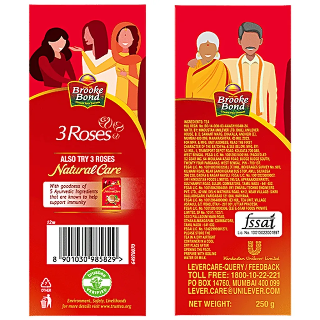 Brooke Bond 3 Roses Tea 1